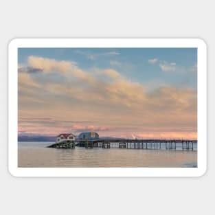 Mumbles Pier, Swansea Bay Sticker